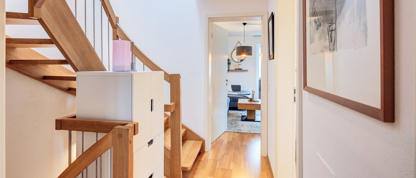 corner townhouse München Untermenzing 06 hall 14723