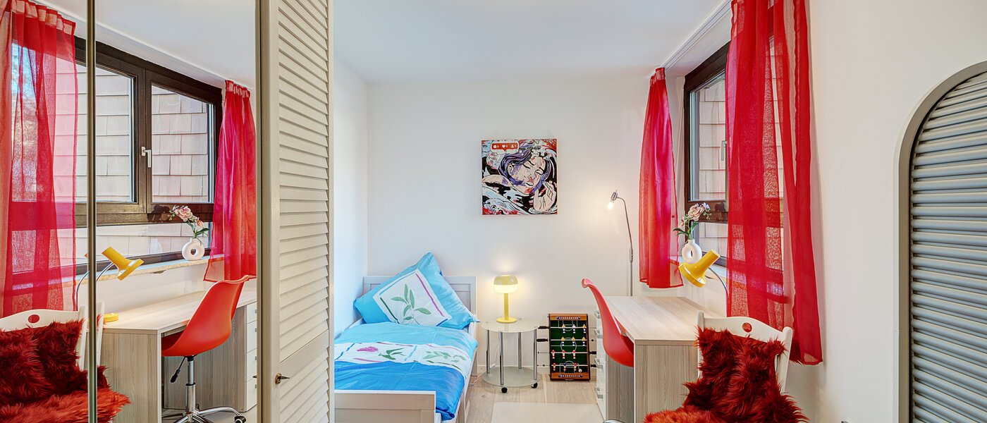 apartment with garden 	 München Solln 01 2. bedroom 14725