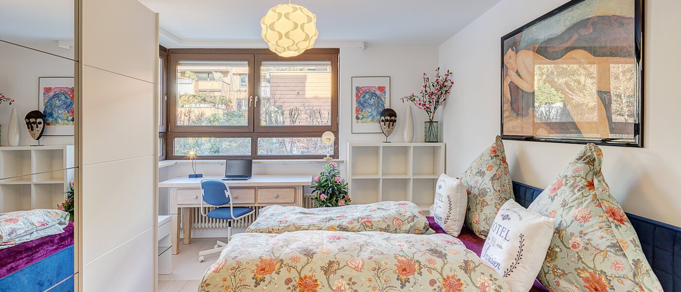 apartment with garden 	 München Solln 01 1. bedroom 14725