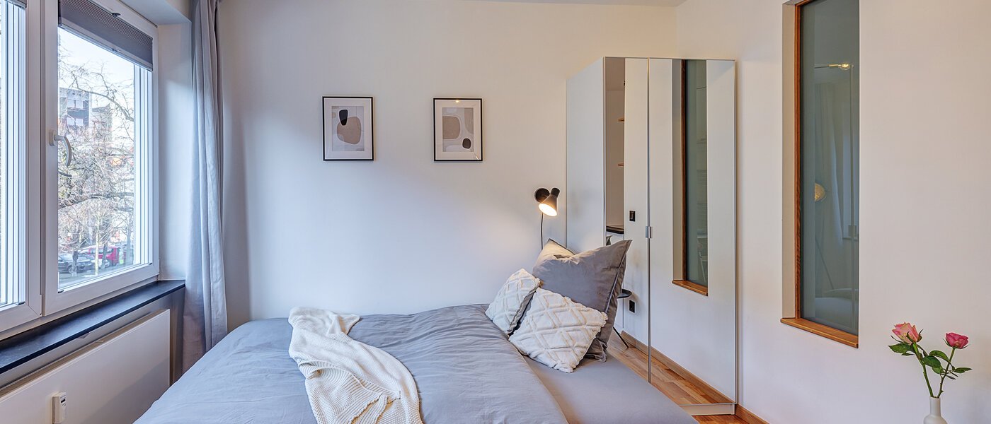 studio München Schwabing-West 01 sleeping area 14728