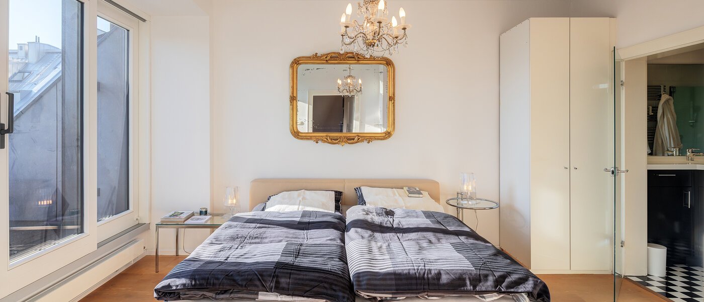 roof terrace apartment München Schwabing-West 02 bedroom 14731