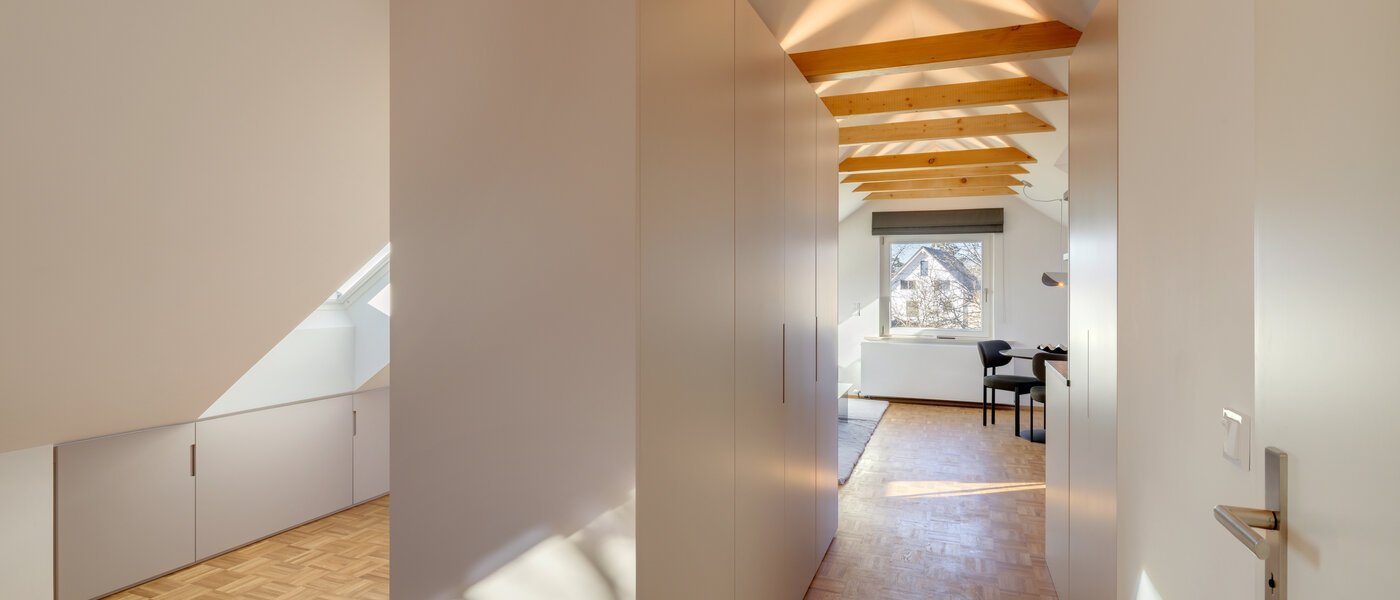 attic apartment München Forstenried 01 hall 14733