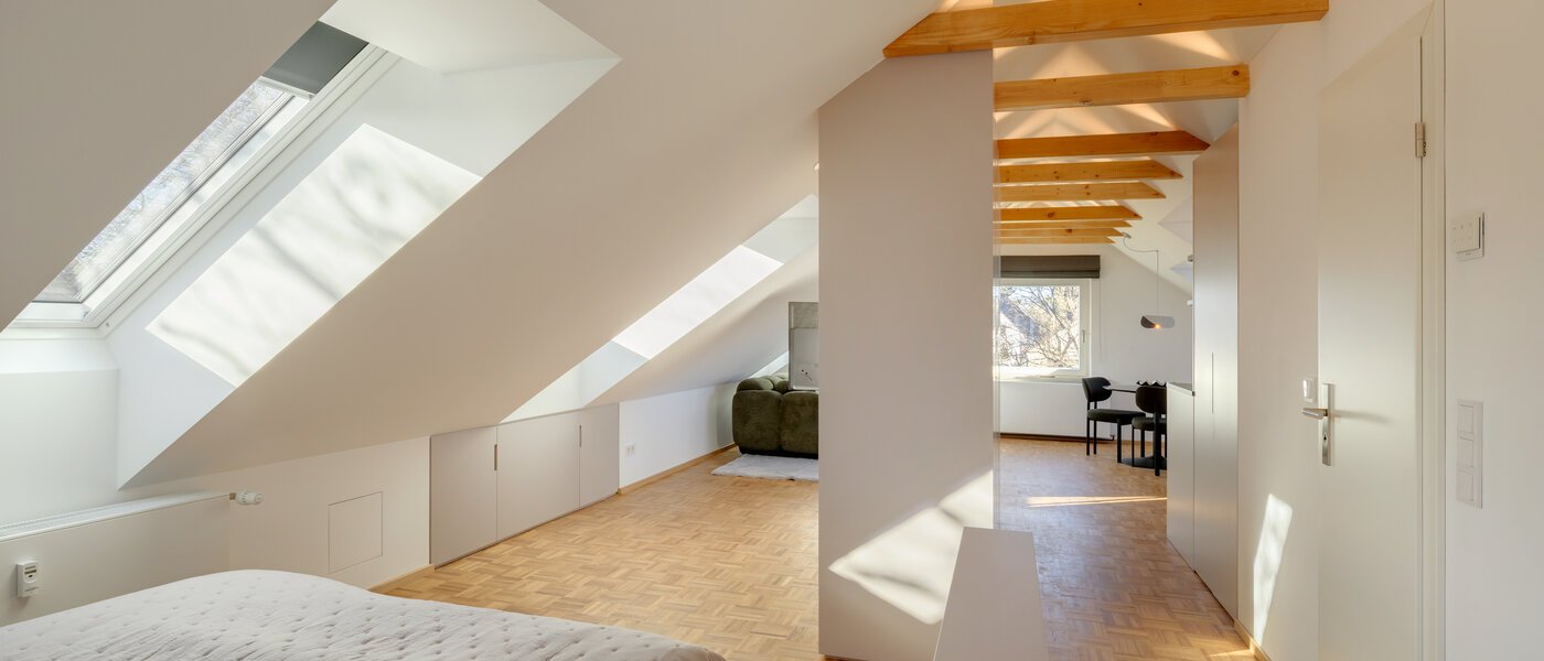 attic apartment München Forstenried 03 sleeping area 14733