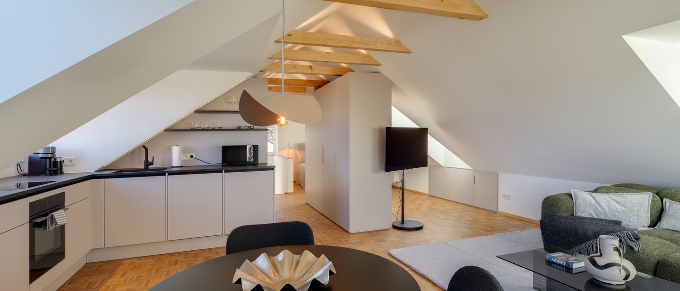 attic apartment München Forstenried 01 living area 14733