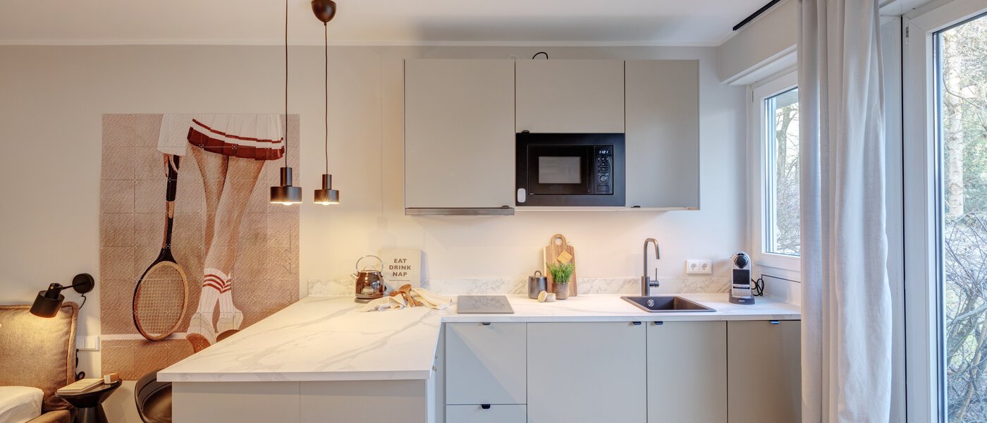 apartment München Schwabing - Alte Heide 01 kitchen 14736