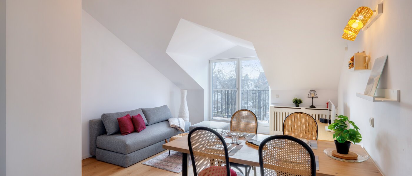 attic apartment Gröbenzell 01 living area 14746