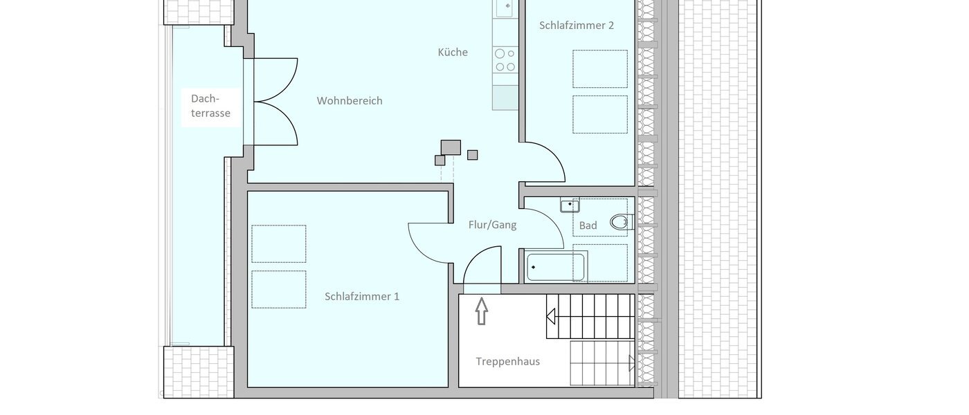 attic apartment Gröbenzell 01 floor plan 14746
