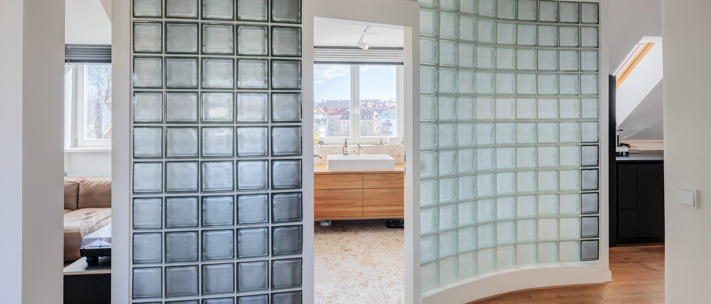 roof terrace apartment München Haidhausen 02 hall 14748