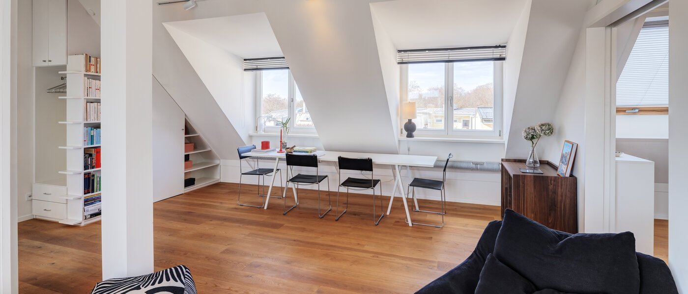 roof terrace apartment München Haidhausen 06 living area 14748