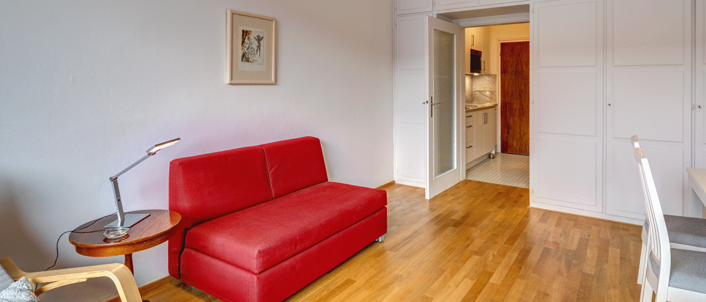 studio München Schwabing-West (rund um den Hohenzollernplatz) 01 sleeping area 14754