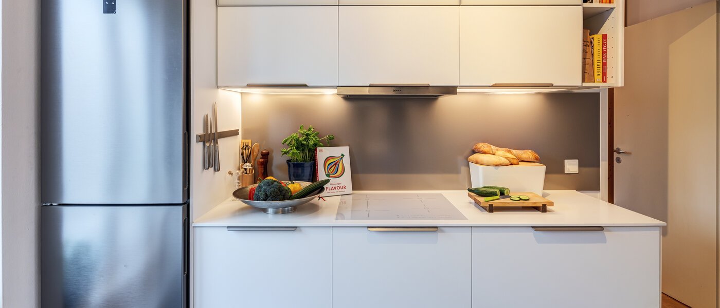 roof terrace apartment München Maxvorstadt 02 kitchen 14758