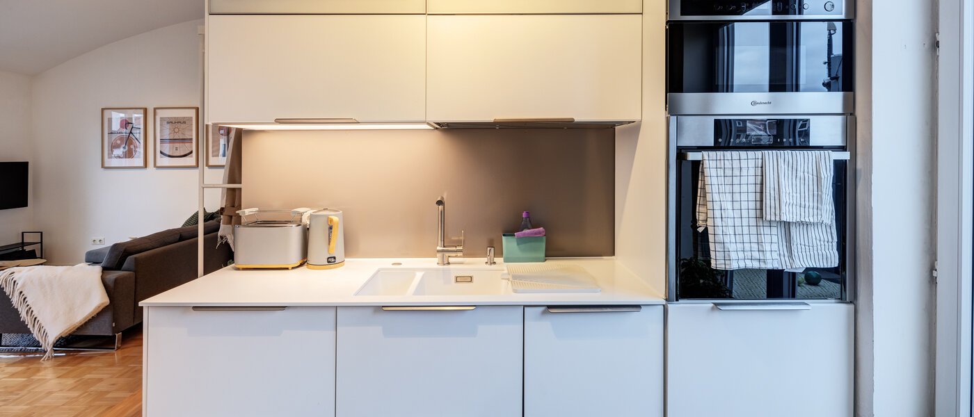 roof terrace apartment München Maxvorstadt 03 kitchen 14758