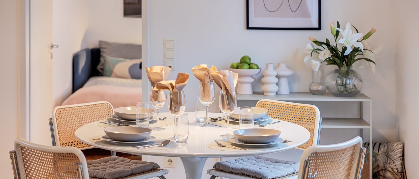 roof terrace apartment München Maxvorstadt 02 living area 14758