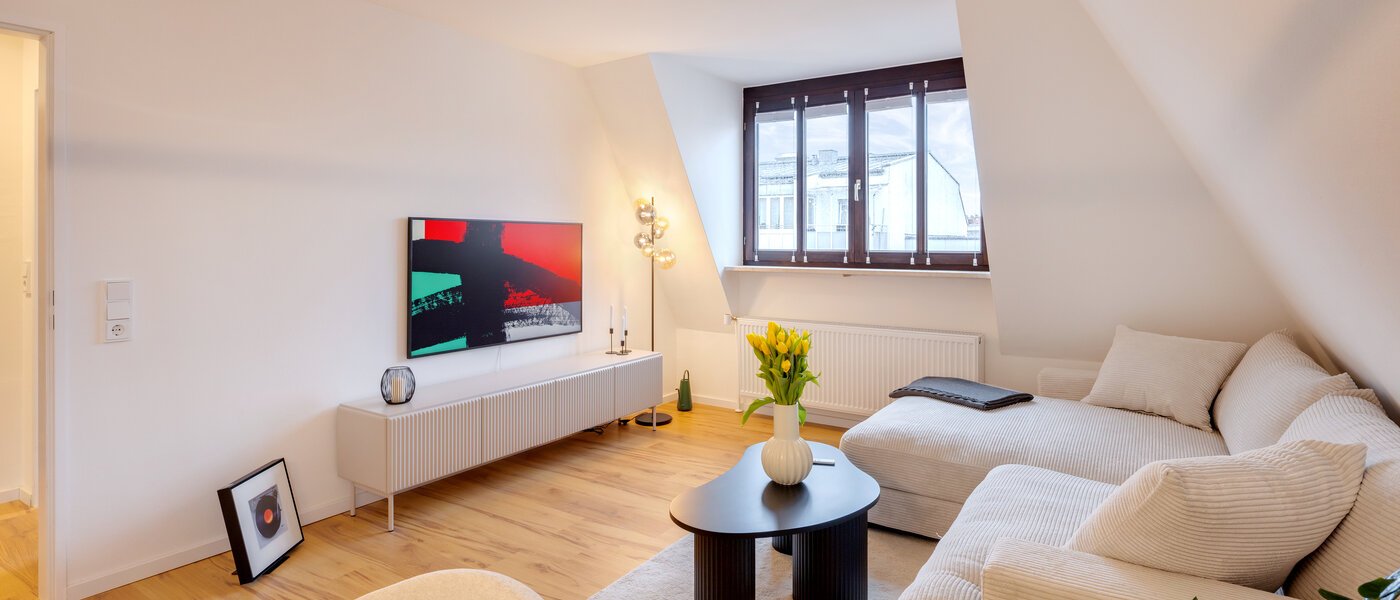 attic apartment München Isarvorstadt 03 living area 14762