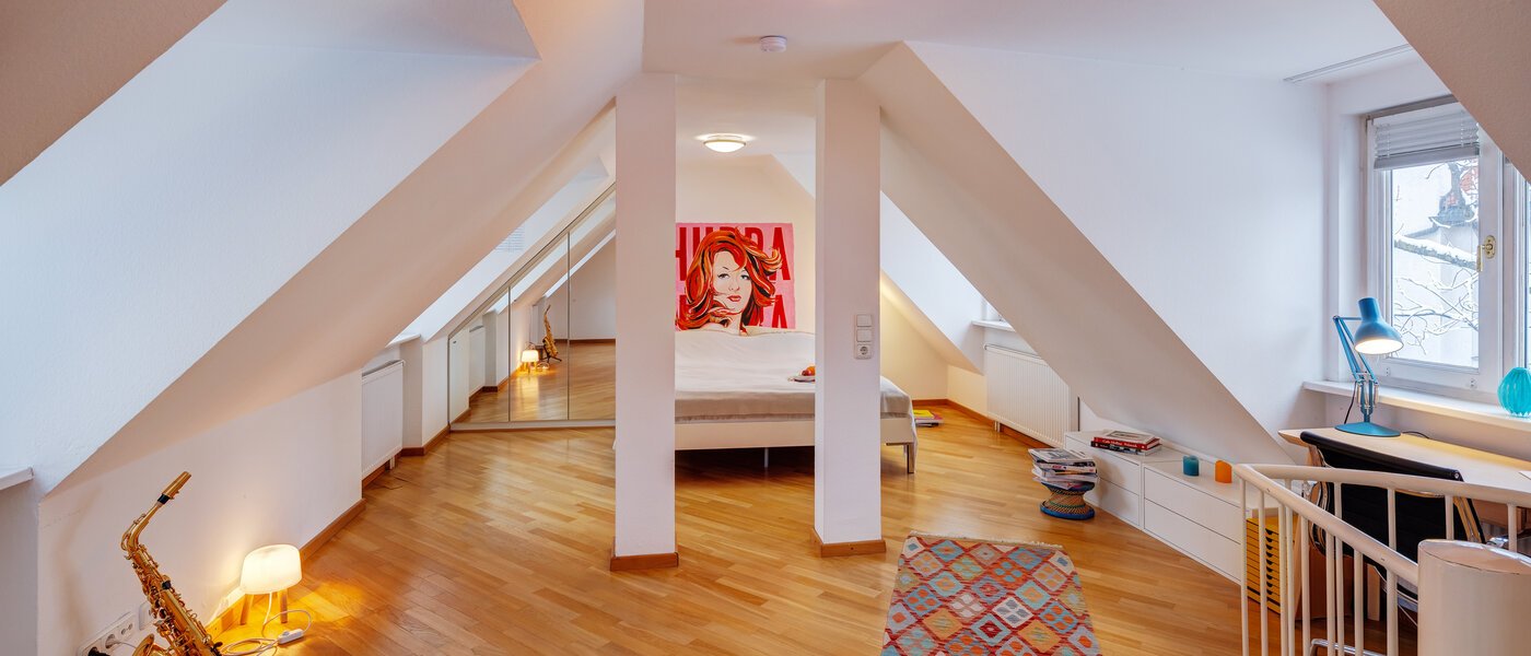 maisonette München Schwabing-West 01 sleeping area 14766