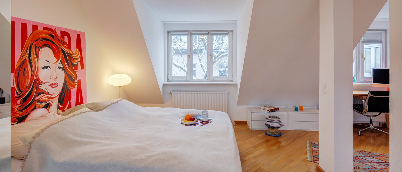 maisonette München Schwabing-West 03 sleeping area 14766