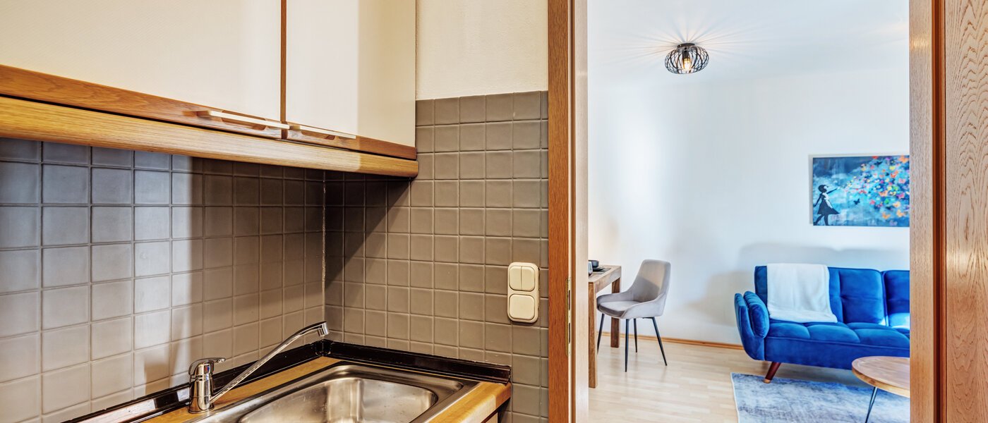 apartment with garden 	 München Altperlach 02 kitchen 14773