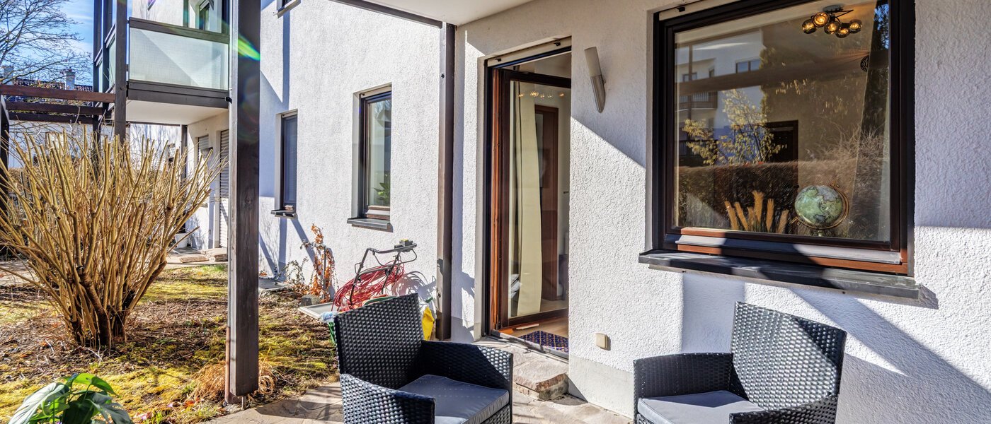 apartment with garden 	 München Altperlach 02 terrace 14773