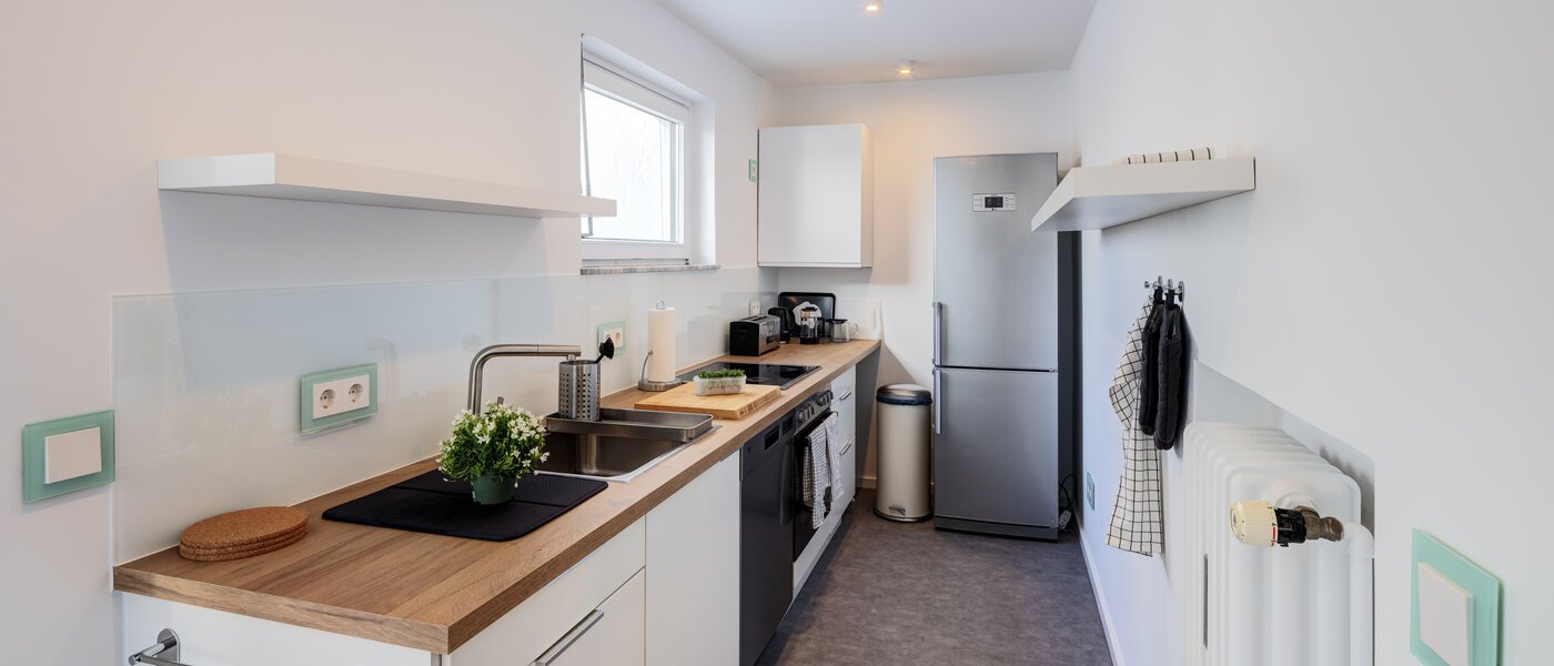 roof terrace apartment München Nymphenburg 01 kitchen 14775