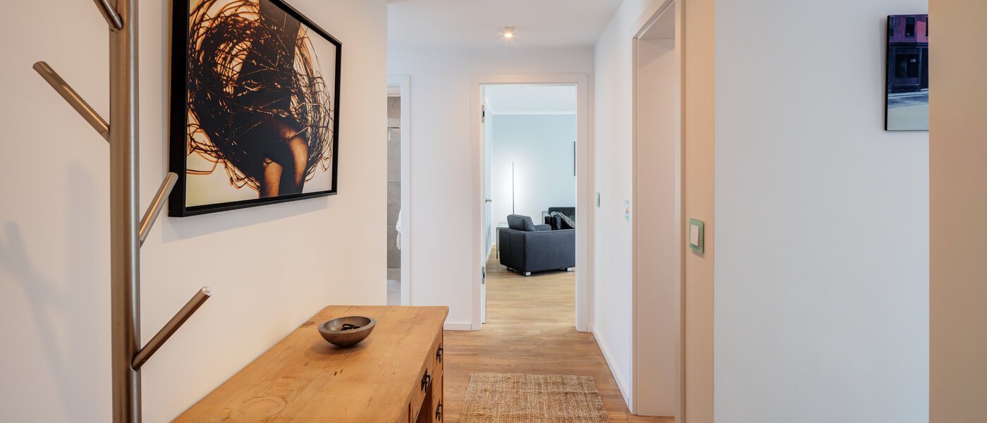 roof terrace apartment München Nymphenburg 03 hall 14775