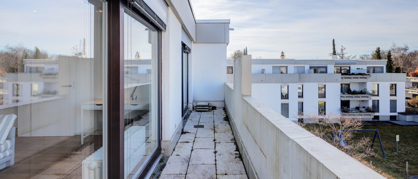 roof terrace apartment München Nymphenburg 02 2. roof terrace 14775