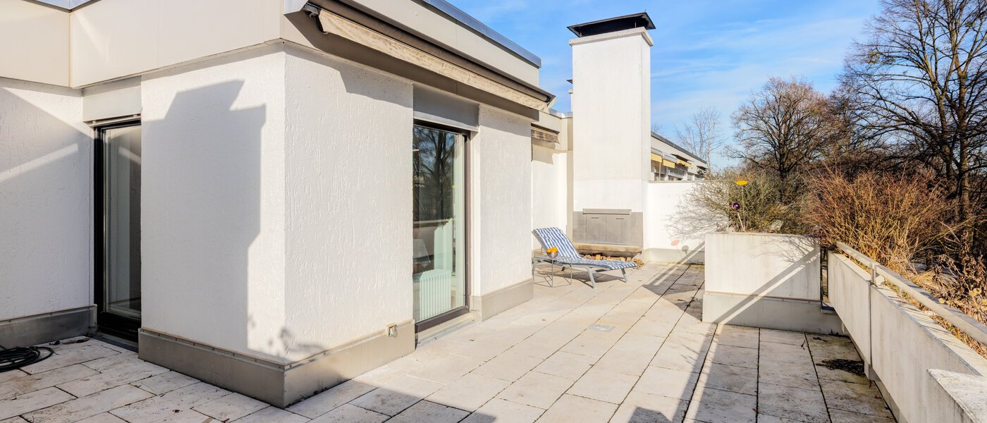 roof terrace apartment München Nymphenburg 02 1. roof terrace 14775