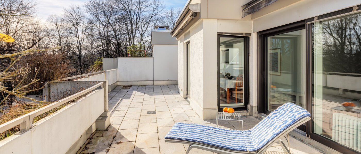 roof terrace apartment München Nymphenburg 03 1. roof terrace 14775