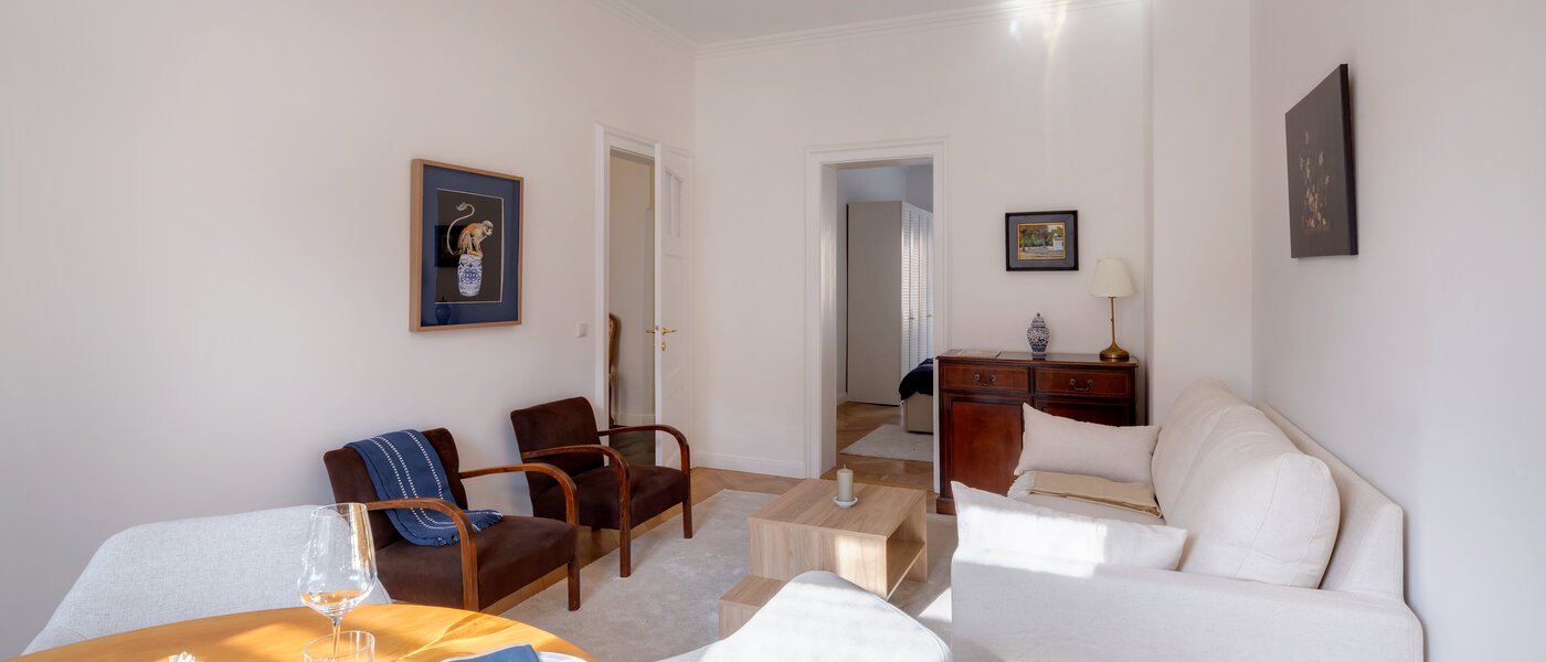 apartment München Maxvorstadt - Rund um den Josephplatz 03 living room 14777