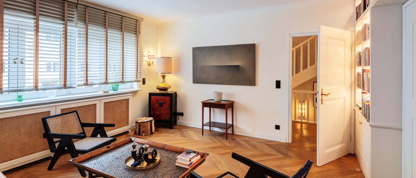 townhouse München Schwabing 03 Library 14779