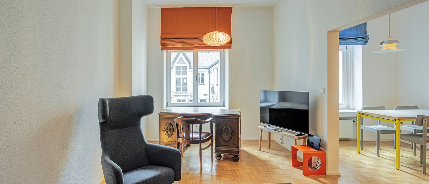apartment München Glockenbachviertel 01 living area 14780