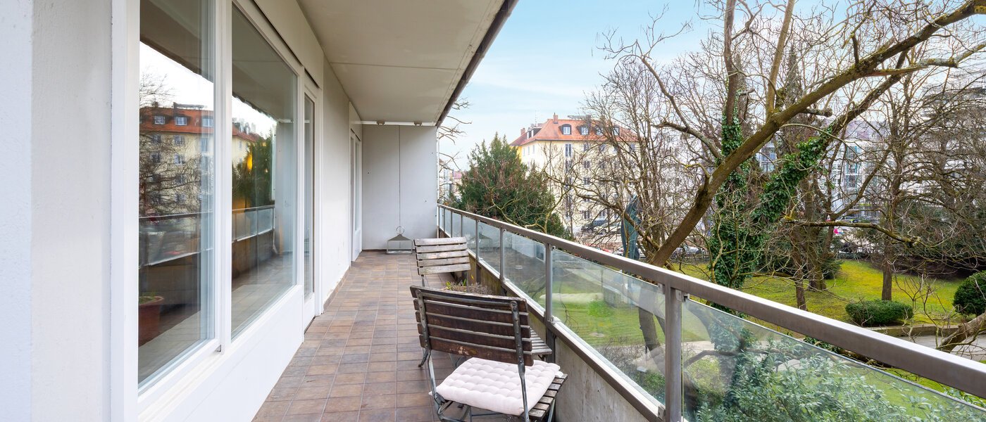 apartment München Schwabing (rechts der Leopoldstraße) 01 balcony 14781