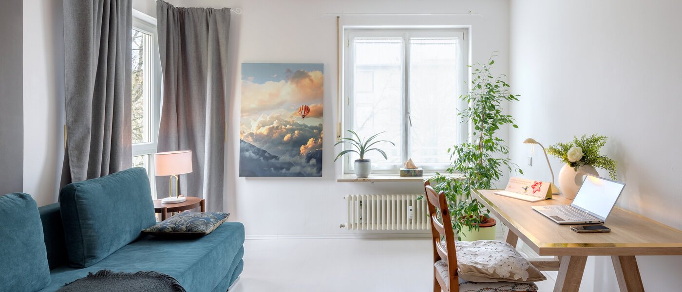 apartment München Obermenzing 02 Workspace/Guestroom 14782