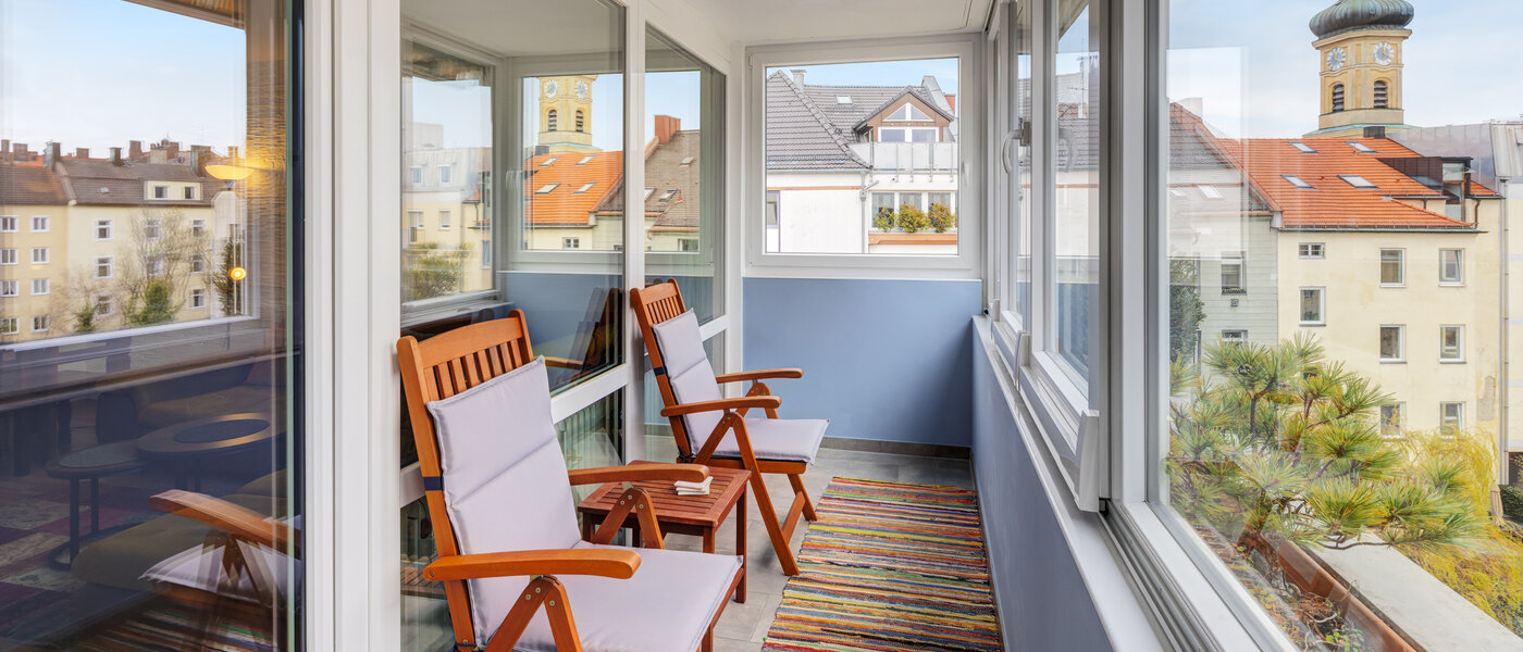 apartment München Mittersendling 01 loggia 14783