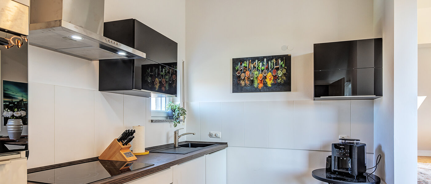 roof terrace apartment Aschheim 02 kitchen 14787