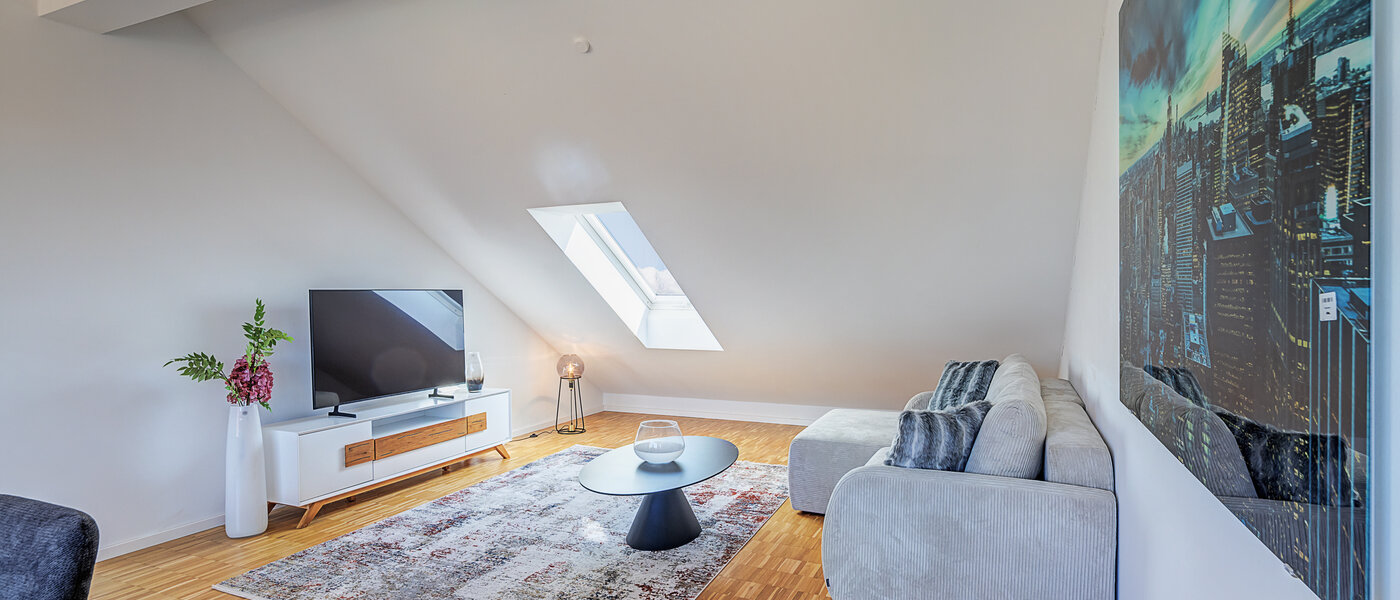 roof terrace apartment Aschheim 04 living area 14787