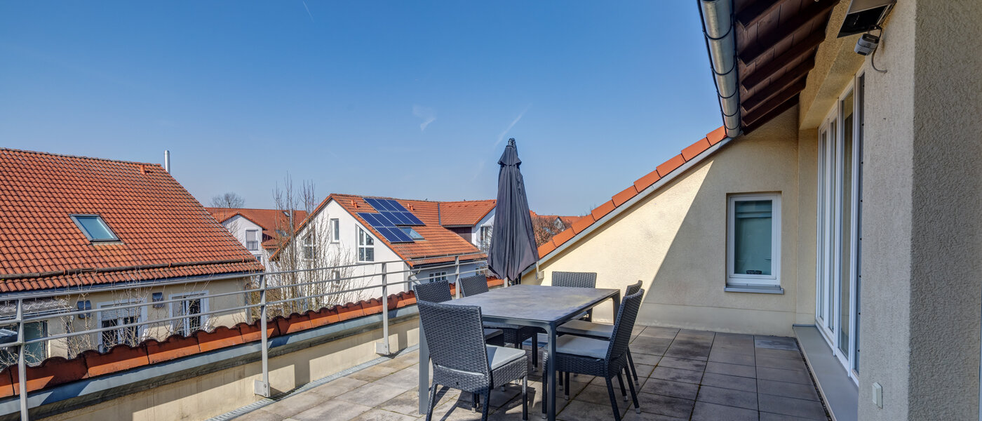 roof terrace apartment Aschheim 02 roof terrace 14787