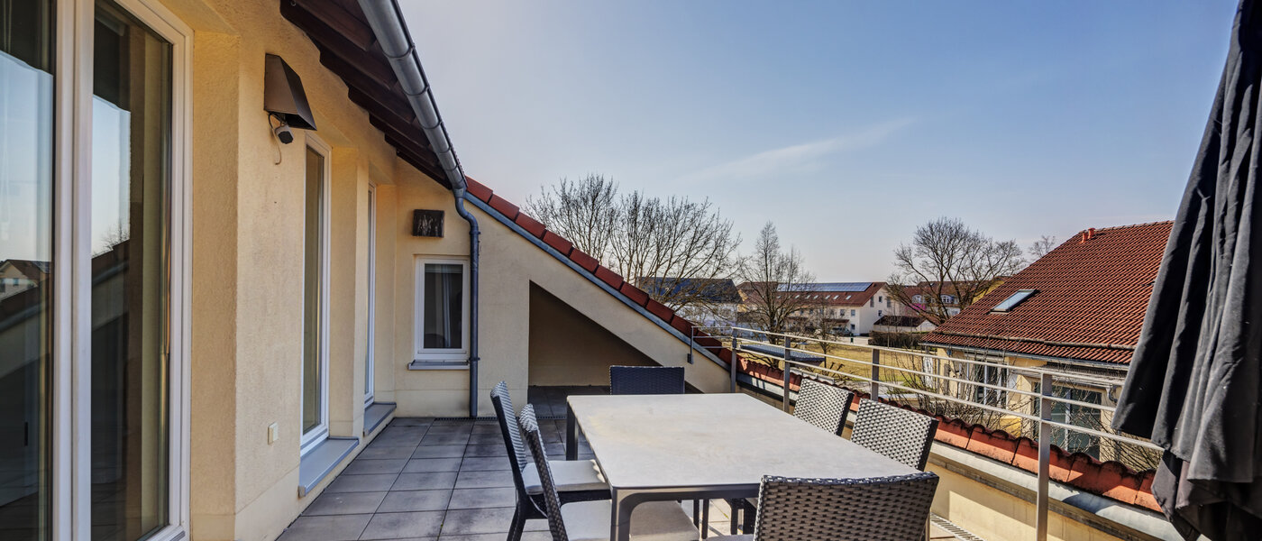 roof terrace apartment Aschheim 03 roof terrace 14787
