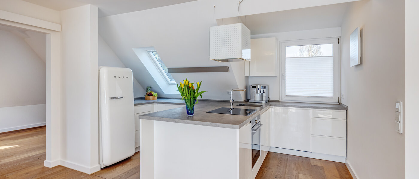 roof terrace apartment München Moosach 01 kitchen 14797