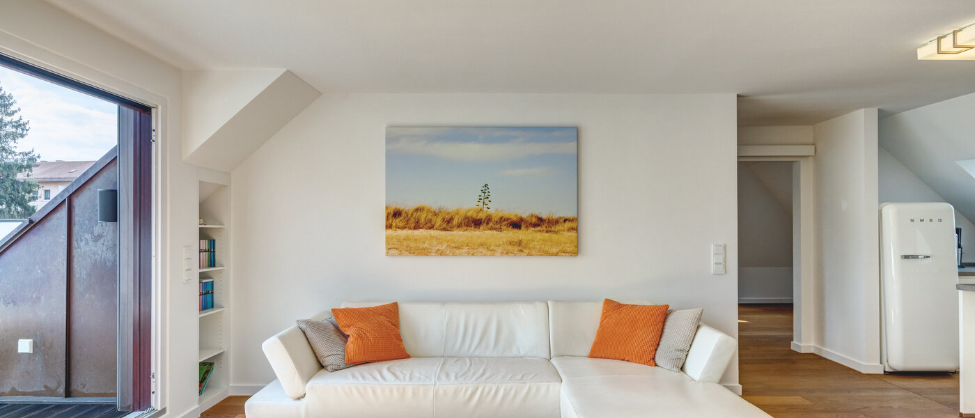 roof terrace apartment München Moosach 02 living area 14797