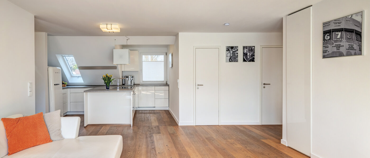 roof terrace apartment München Moosach 03 living area 14797