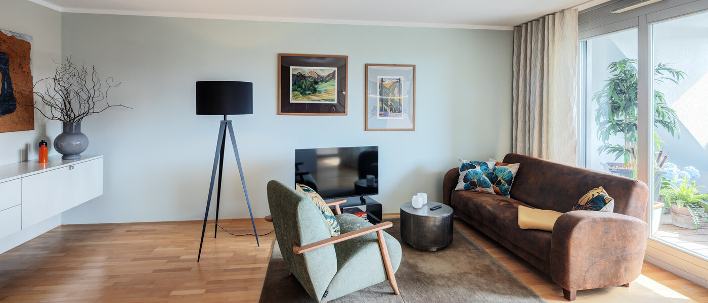 attic apartment München Ludwigsvorstadt 01 living area 14803