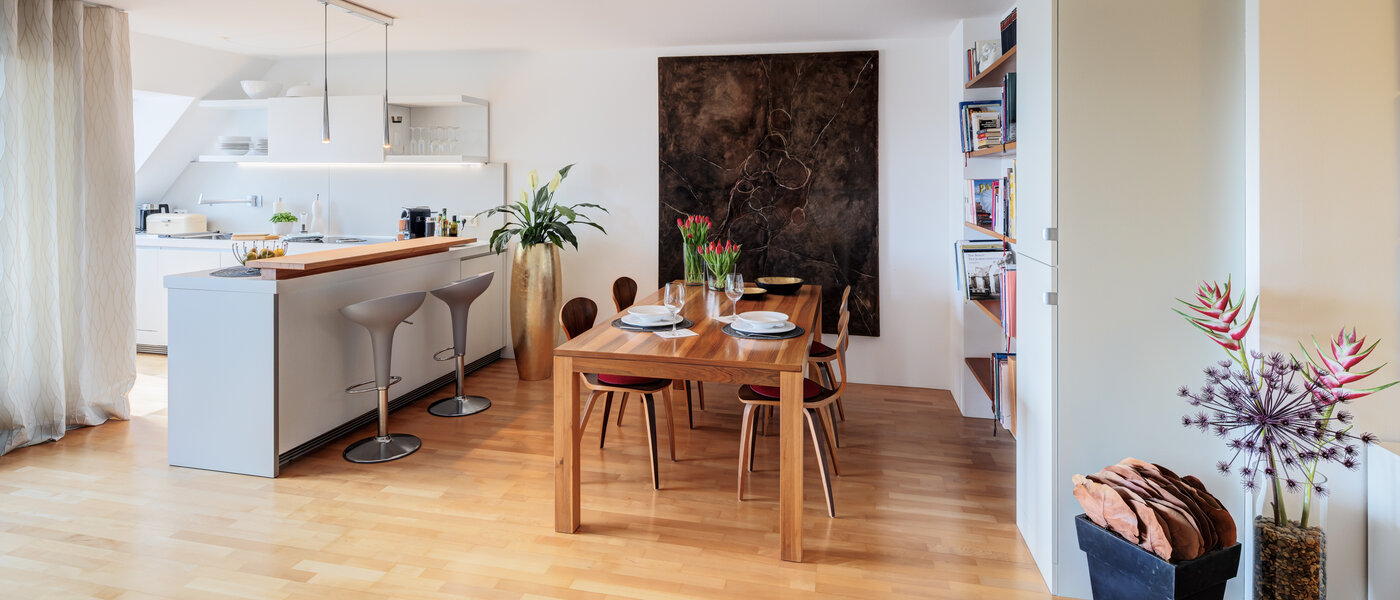 attic apartment München Ludwigsvorstadt 03 living area 14803