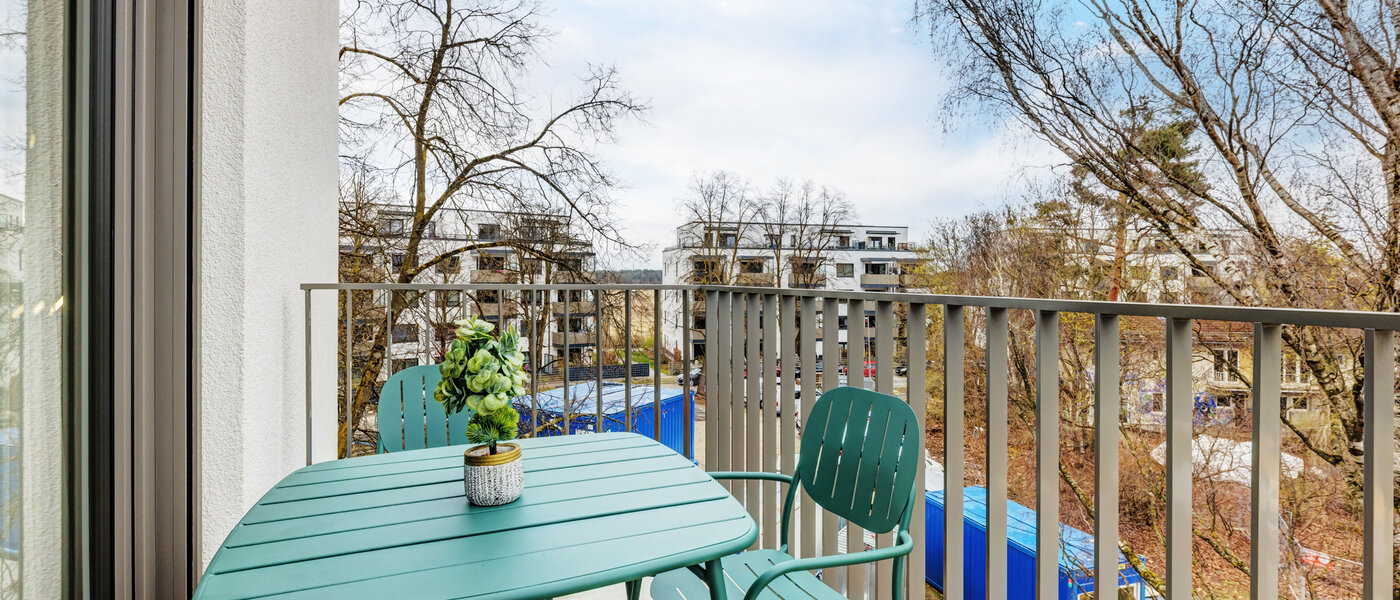 apartment München Am Hart 02 balcony 14808