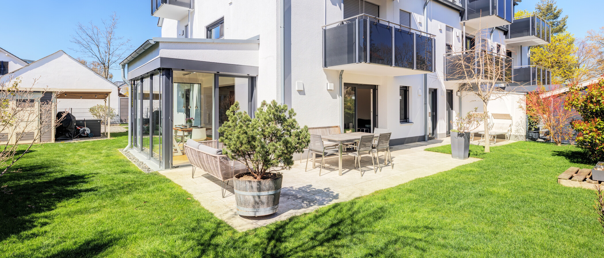 apartment Unterschleißheim Lohhof 01 garden 14813