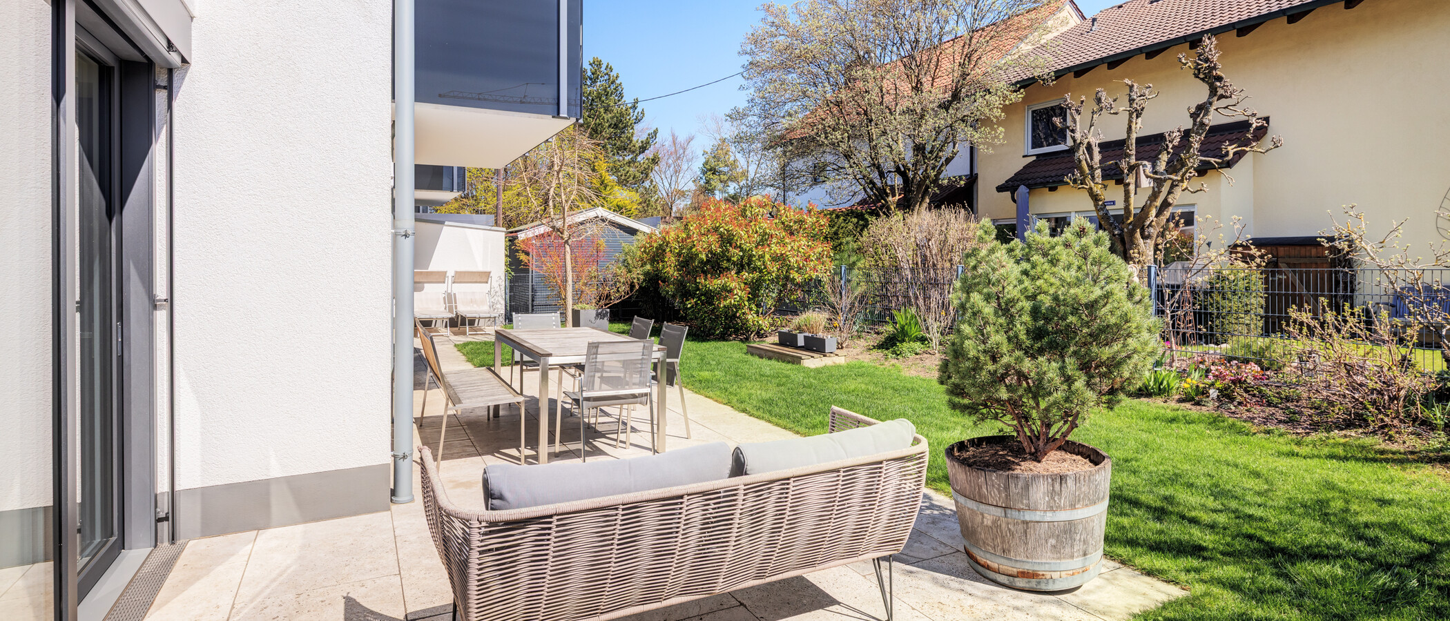 apartment Unterschleißheim Lohhof 02 garden 14813