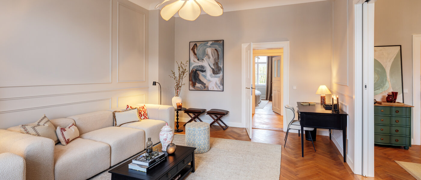 apartment München Altbogenhausen 03 living area 14814