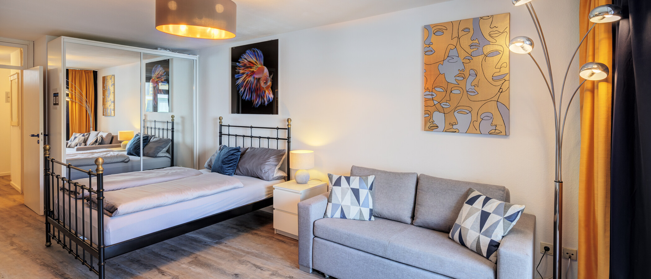 apartment München Maxvorstadt 03 living area 14821