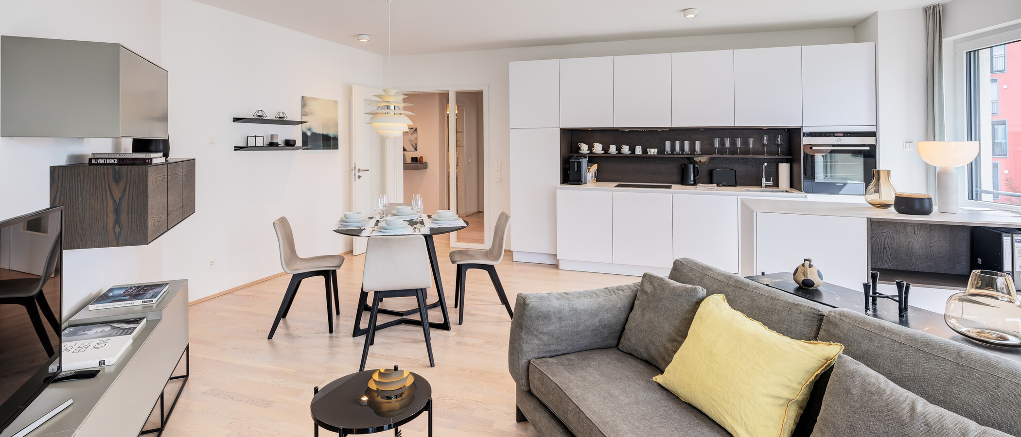 apartment München Neuaubing 03 living area 14822