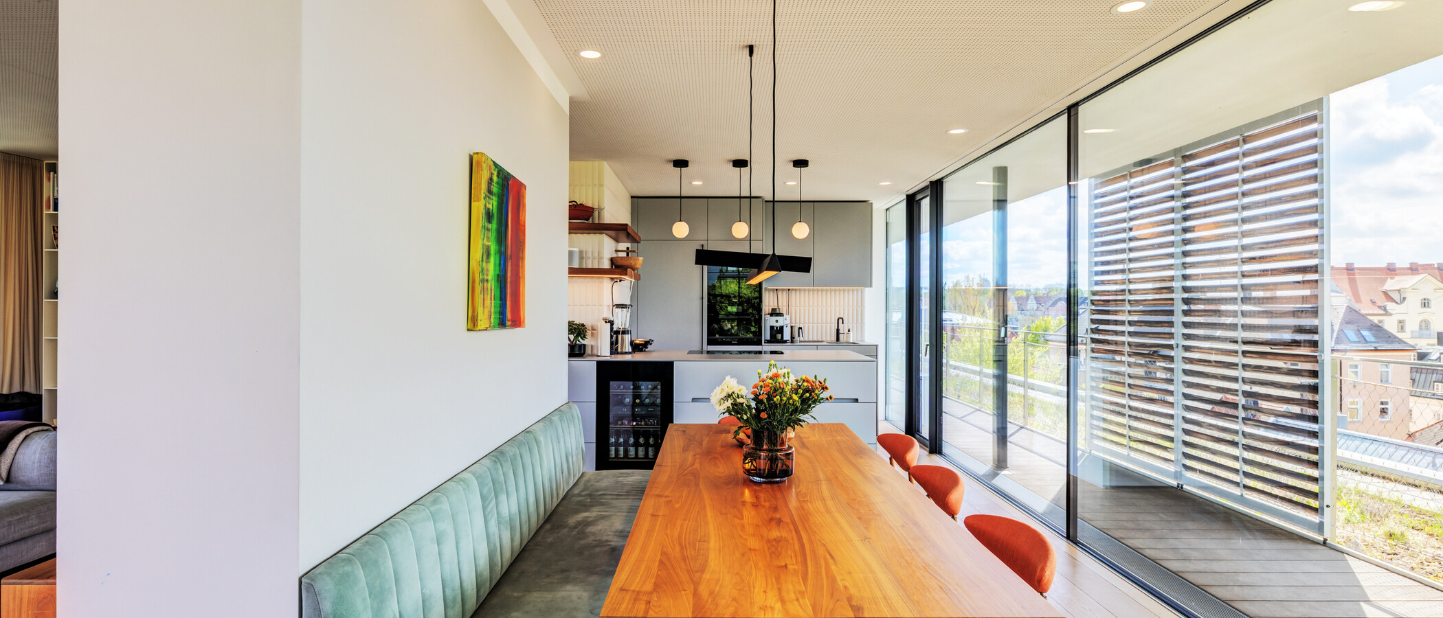 penthouse München Haidhausen 02 dining area 14832