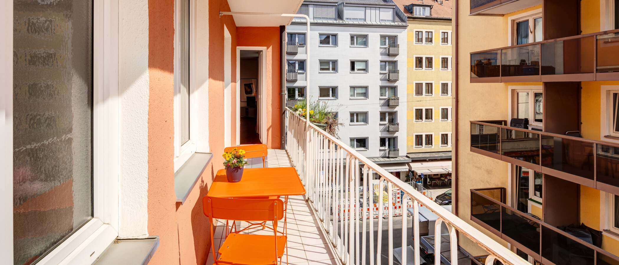 apartment München Schwabing (links der Leopoldstraße) 01 balcony 14839